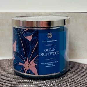 Bath & Body Works Ocean Driftwood 3-Wick Candle